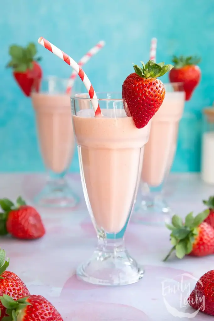 Strawberry Ice Cream Shake  