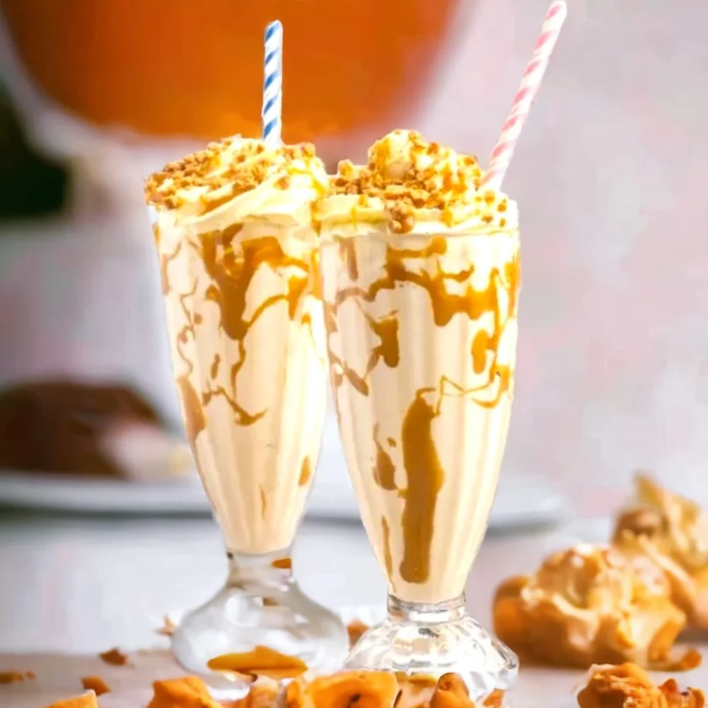 Butterscotch Ice Cream Shake  
