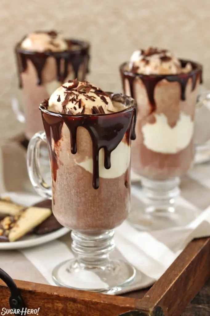 Chocolate Ice Cream Float