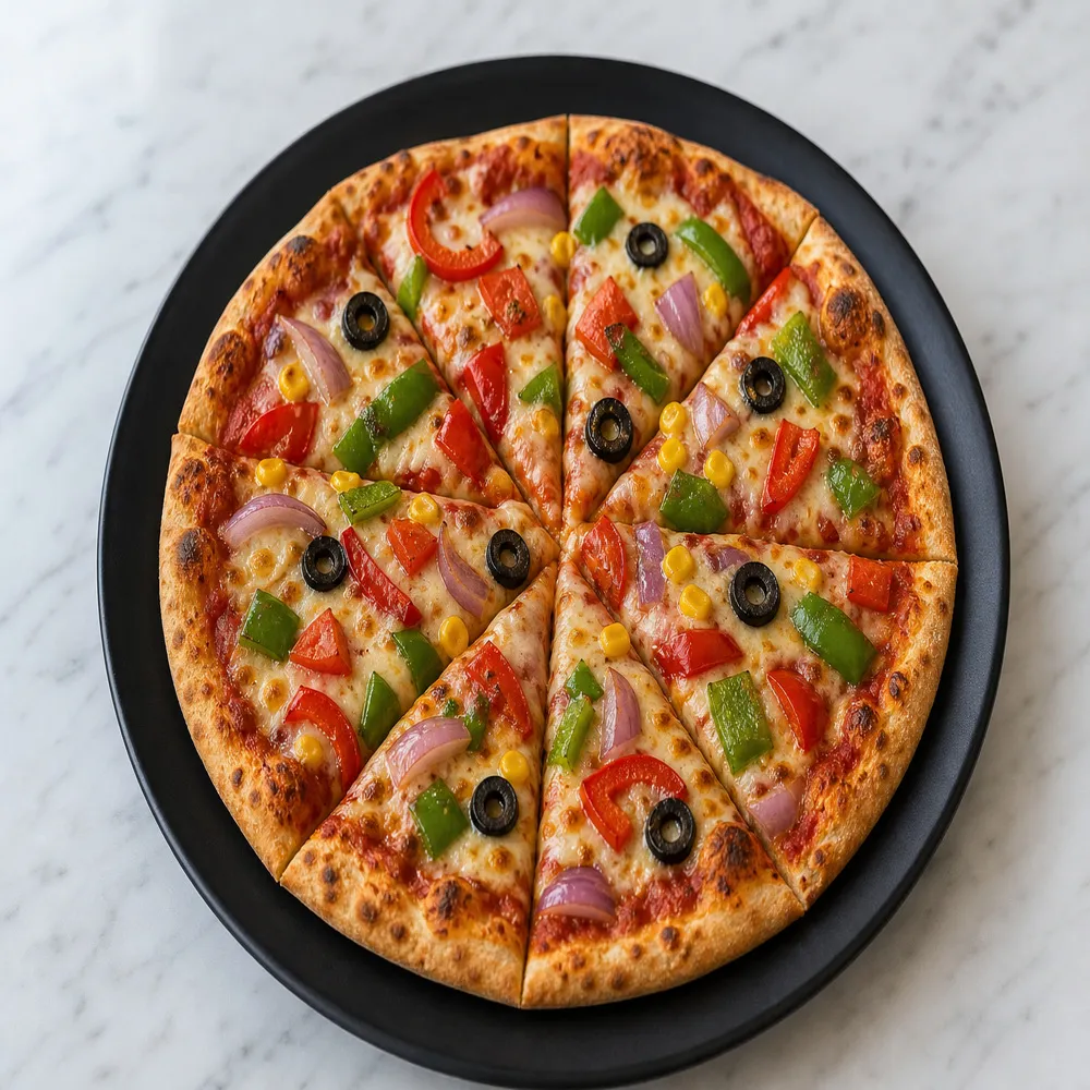 Farm Fresh Pizza (No Extra Cheese, No Extra Chicken)