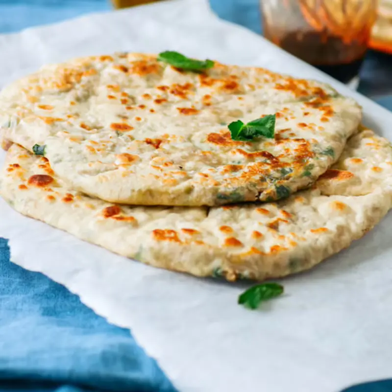 Paneer Paratha (No Butter)