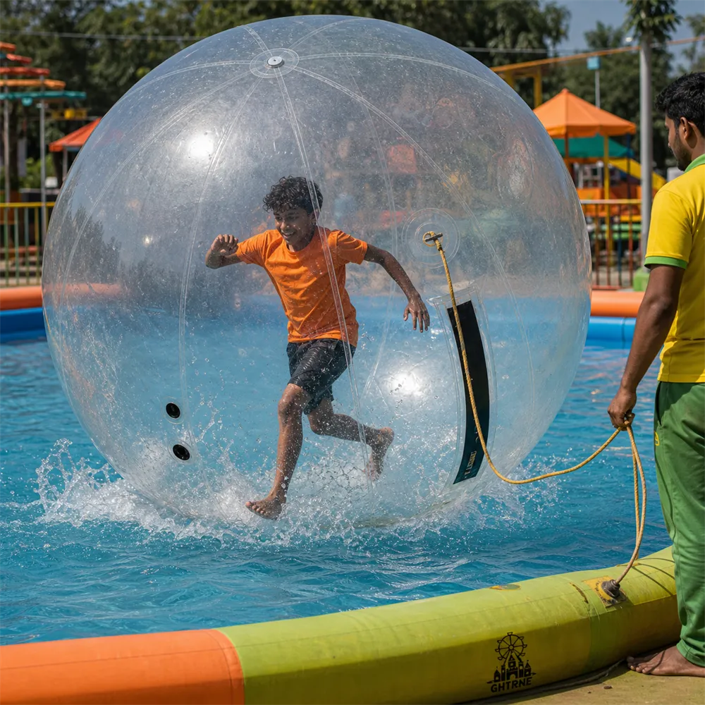 Water Zorbing - 10 Mins