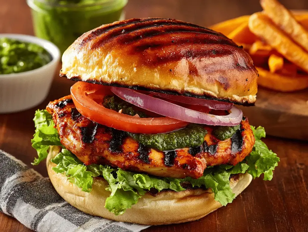 Grilled Chicken Burger 