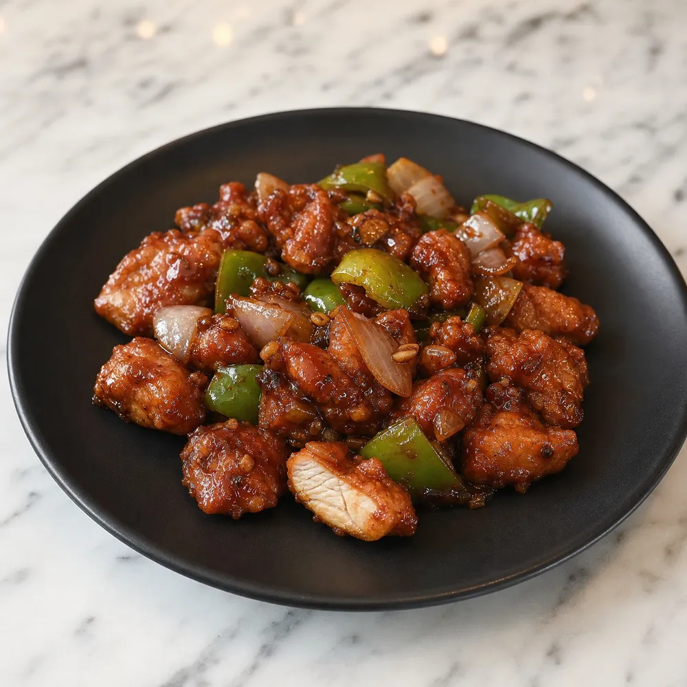 Chicken Chilli     (Dry)