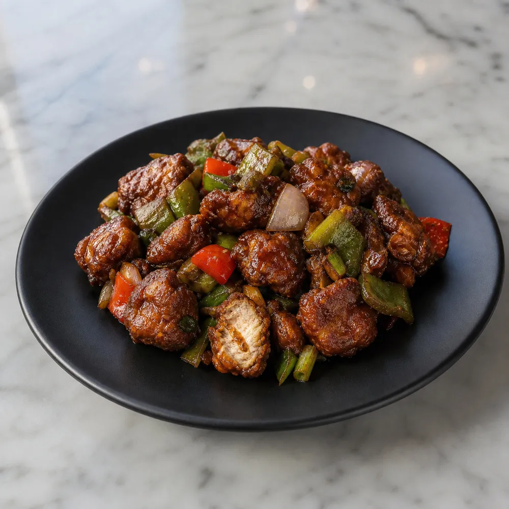 Chicken Manchurian   (Dry)