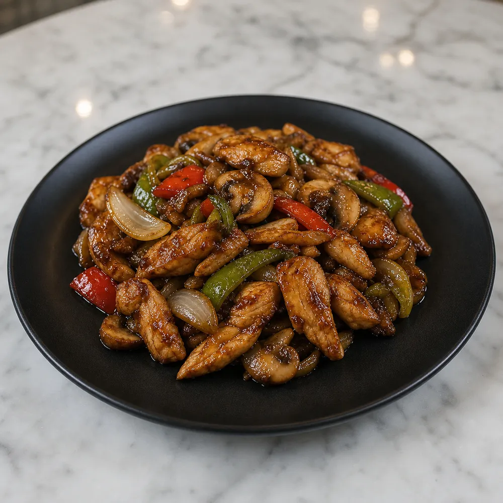 Chicken in Oyster Sauce  (Dry)