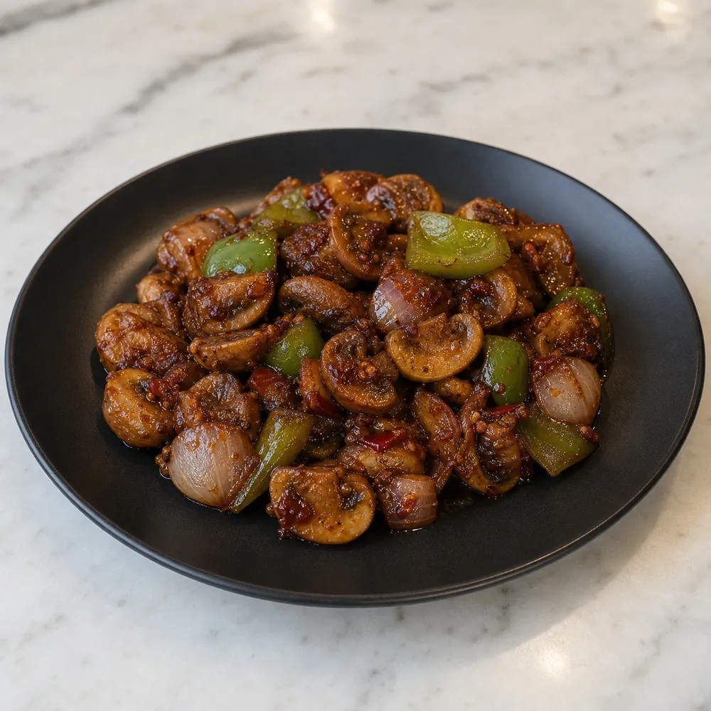 Mushroom Chilli    (Dry)
