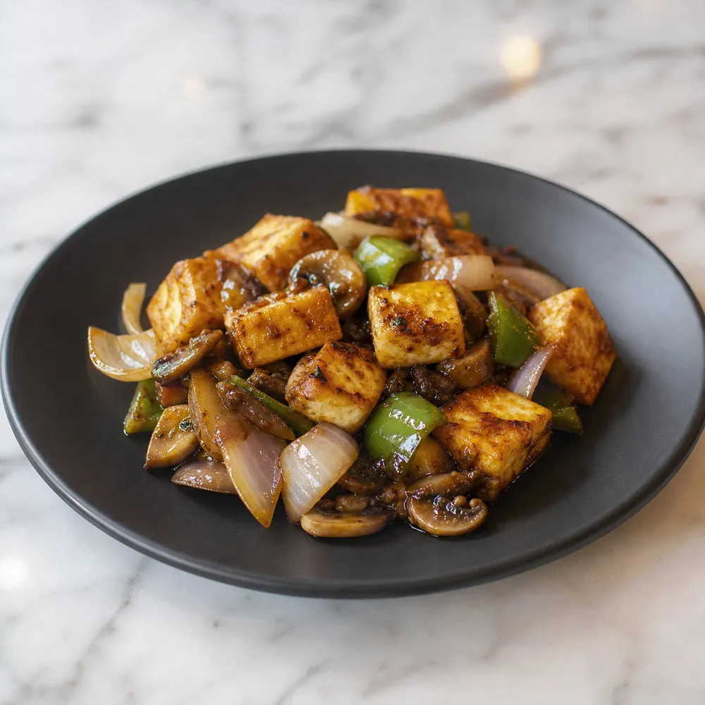Paneer in Oyster Sauce (Dry)