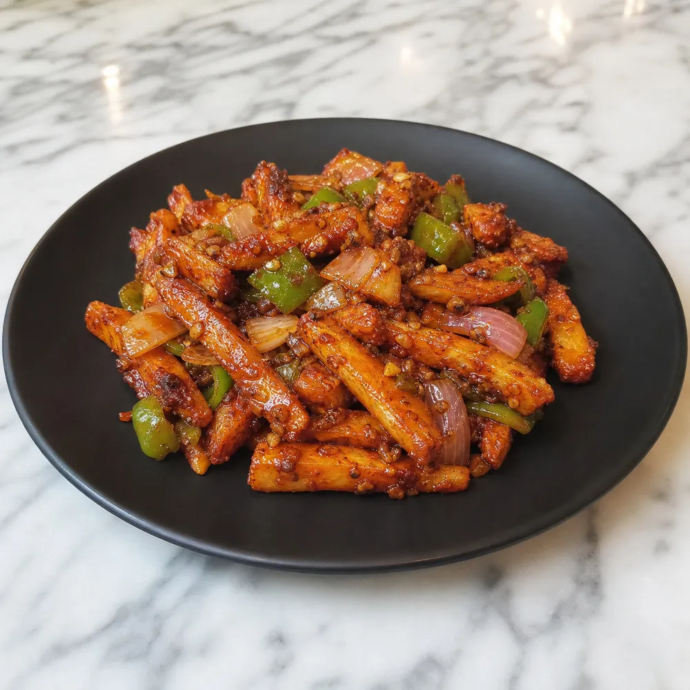Potato Chilli  (Dry)