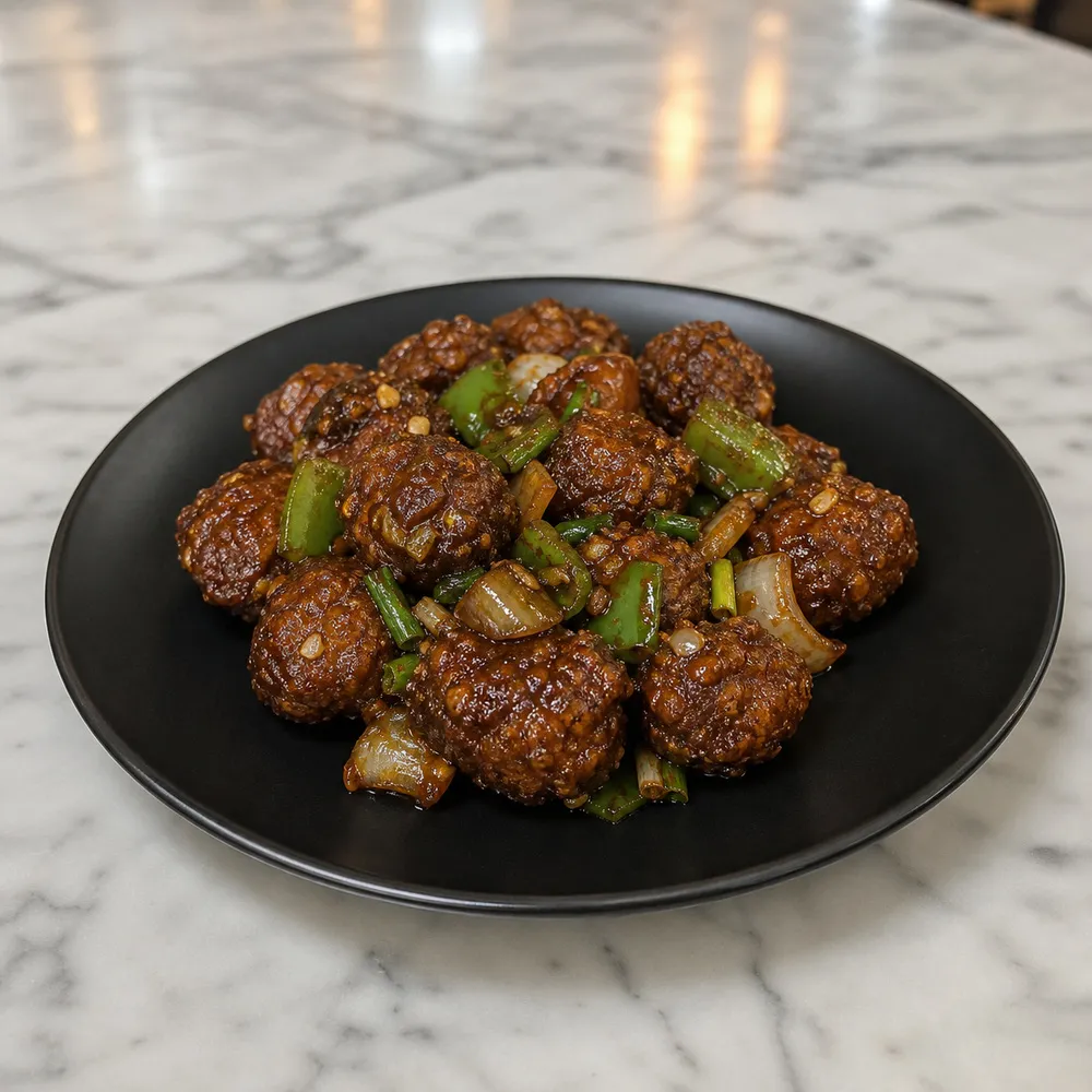 Veg Manchurian  (Dry)
