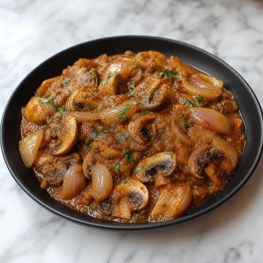 Mushroom Do Pyaza