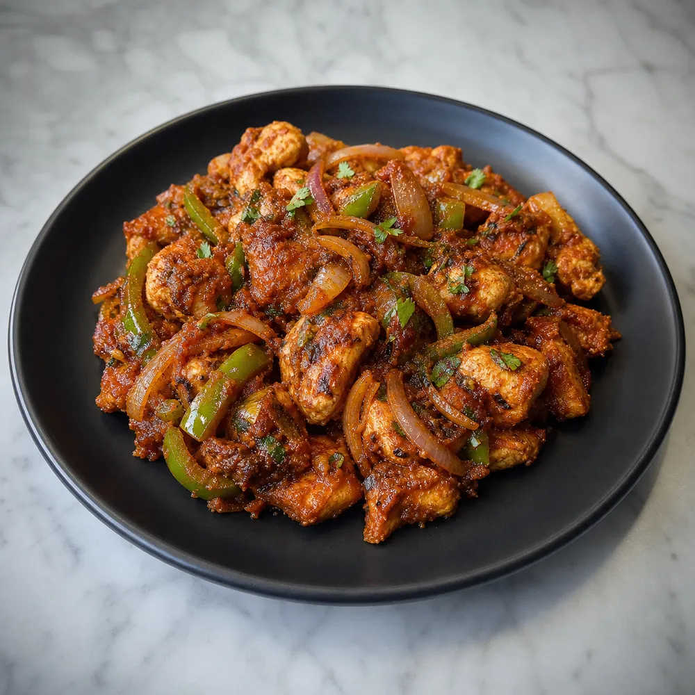 Tawa Chicken Masala