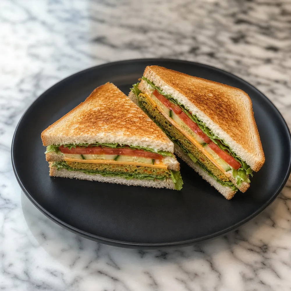 Club Sandwich  (No Extra Cheese, No French Fries, No Extra Chicken)