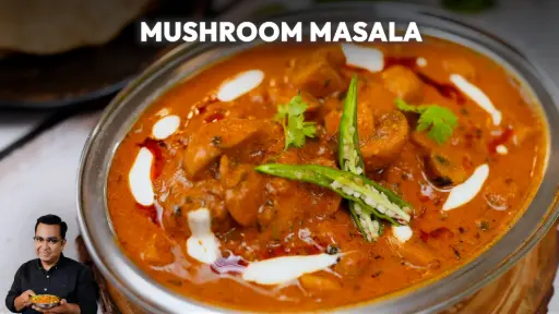 Tawa Mushroom Masala